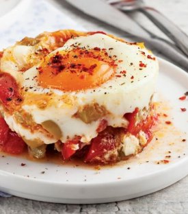 Fırında Sebzeli Muffin Yumurta