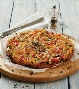 Makarnalı Omlet