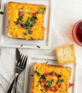 Fırında Yumurtalı Tost